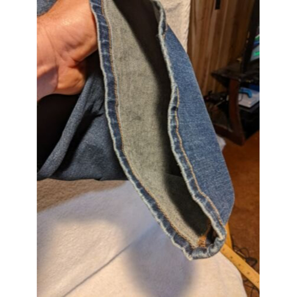 LRL Lauren Jeans Co Women's Size 22wx32 Classic Bootcut Jeans Dark Wash Denim - Picture 5 of 9